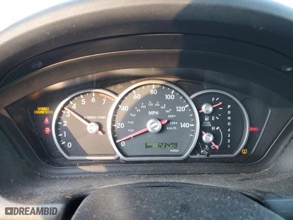 2008 Mitsubishi Galant ES with VIN 4A3AB56F68E010888, listed as a Copart auction lot 87798705 with 123,479 mi miles and Salvage Title. Bid and sale history available at carsss.com. Image 9.