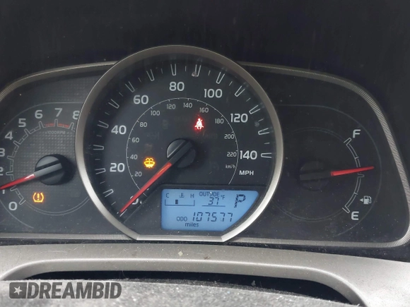 2015 Toyota RAV4 LE with VIN 2T3BFREV1FW242591, listed as a IAAI auction lot 41474610 with 107,577 mi miles. Bid and sale history available at carsss.com. Image 7.