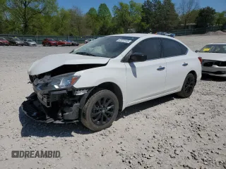 2018 Nissan Sentra S with VIN 3N1AB7AP9JY337151, listed as a Copart auction lot 52870135 with 144,845 mi miles and Salvage Title. Bid and sale history available at carsss.com. Image 1.