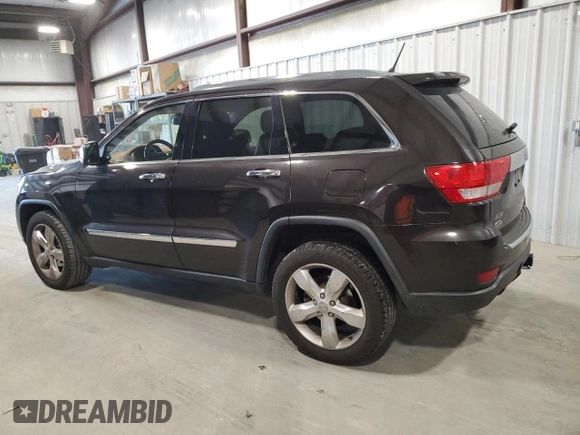 2012 Jeep Grand Cherokee Overland with VIN 1C4RJECT5CC277561, listed as a Copart auction lot 46573825 with 157,788 mi miles and Salvage Title. Bid and sale history available at carsss.com. Image 2.