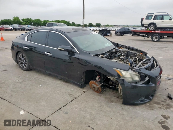 2012 Nissan Maxima S с VIN 1N4AA5AP6CC845566, выставлен на аукционе Copart как лот 55402825 с пробегом Не указан миль и Чистый • Clean title. История ставок и продаж доступна на DreamBid. Изображение 4.