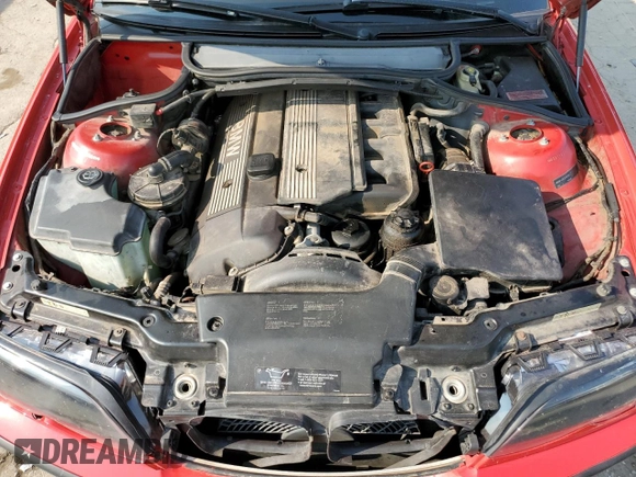 2004 BMW 3 Series 325i with VIN WBAEV33454KW15299, listed as a Copart auction lot 61406254 with 214,058 mi miles and Salvage Title. Bid and sale history available at carsss.com. Image 11.