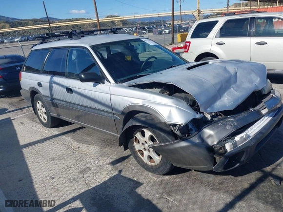 1999 Subaru Legacy Wagon Outback with VIN 4S3BG6850X6621723, listed as a IAAI auction lot 41932992 with 283,200 mi miles. Bid and sale history available at carsss.com. Image 1.