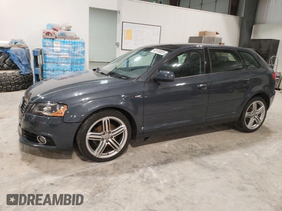 2011 Audi A3 Premium Plus with VIN WAUKJAFM5BA031566, listed as a Copart auction lot 48135055 with 91,928 mi miles and Clean title. Bid and sale history available at DreamBid. Image 1.