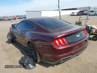 2018 Ford Mustang EcoBoost with VIN 1FA6P8THXJ5185643, listed as a IAAI auction lot 41562837 with 58,397 mi miles and . Bid and sale history available at carsss.com. Image 3.