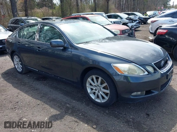 2006 Lexus GS 300 with VIN JTHCH96S760006369, listed as a IAAI auction lot 42023278 with 132,449 mi miles. Bid and sale history available at carsss.com. Image 1.