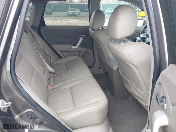 2007 Acura RDX Tech Pkg with VIN 5J8TB18507A016105, listed as a IAAI auction lot 41829068 with 1,967,600 mi miles. Bid and sale history available at carsss.com. Image 8.
