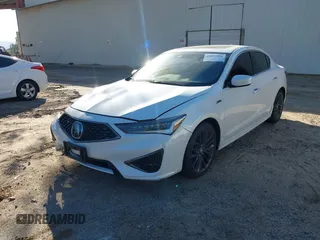 2021 Acura ILX w/Premium/A-SPEC Package with VIN 19UDE2F80MA002540, listed as a IAAI auction lot 41632288 with 61,884 mi miles. Bid and sale history available at carsss.com. Image 2.