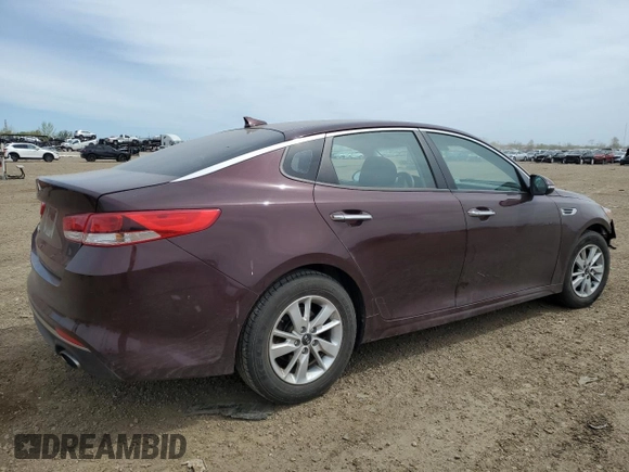 2017 Kia Optima LX z VIN 5XXGT4L32HG166565, wystawiony jako Copart lot #54510785 z przebiegiem 78 531 mil mil oraz Szkoda całkowita • Salvage title. Historia ofert i sprzedaży dostępna na DreamBid. Obrazek 3.
