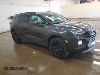 2022 Chevrolet Blazer LT with VIN 3GNKBHR48NS175496, listed as a Copart auction lot 60291895 with 51,936 mi miles and Non repairable. Bid and sale history available at DreamBid. Image 4.
