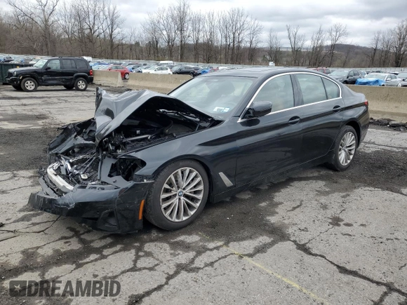 2023 BMW 5 Series 530i xDrive with VIN WBA13BJ05PCN16611, listed as a Copart auction lot 52170075 with Not Provided miles and Salvage Title. Bid and sale history available at DreamBid. Image 1.