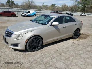 2013 Cadillac ATS Premium with VIN 1G6AF5SX4D0139518, listed as a Copart auction lot 49593475 with 77,505 mi miles and Salvage Title. Bid and sale history available at carsss.com. Image 1.