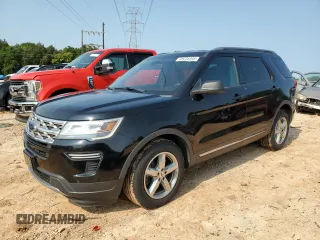 2018 Ford Explorer XLT z VIN 1FM5K7DHXJGB74011, wystawiony jako Copart lot #59235445 z przebiegiem 98 634 mil mil oraz Szkoda całkowita • Salvage title. Historia ofert i sprzedaży dostępna na DreamBid. Obrazek 1.