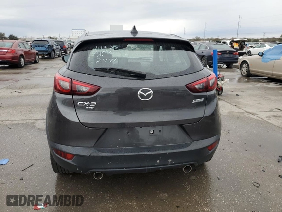 2019 Mazda CX-3 Touring with VIN JM1DKFC73K0412441, listed as a Copart auction lot 89316845 with 56,312 mi miles and Salvage Title. Bid and sale history available at carsss.com. Image 6.