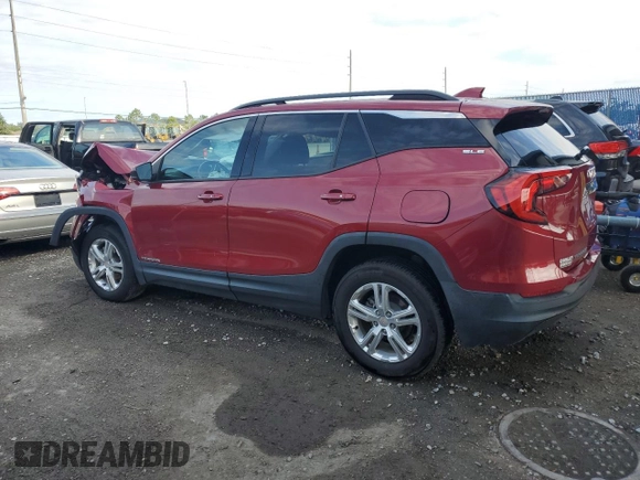 2019 GMC Terrain SLE with VIN 3GKALMEV2KL335343, listed as a Copart auction lot 53092855 with 92,838 mi miles and Non Repairable. Bid and sale history available at carsss.com. Image 2.