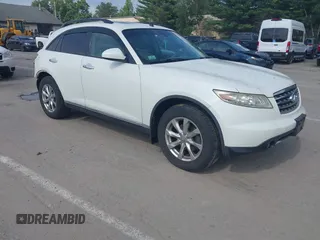 2007 Infiniti FX with VIN JNRAS08W67X206559, listed as a IAAI auction lot 42688437 with 90,916 mi miles and . Bid and sale history available at DreamBid. Image 1.