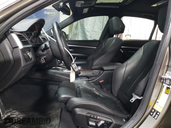 2017 BMW 3 Series 330i xDrive with VIN WBA8D9G31HNU61439, listed as a Copart auction lot 46158625 with 53,270 mi miles and Salvage Title. Bid and sale history available at carsss.com. Image 7.