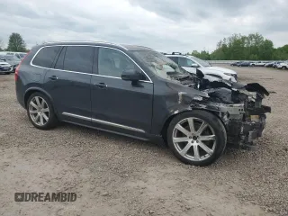 2017 Volvo XC90 Inscription with VIN YV4A22PL2H1164427, listed as a Copart auction lot 57454825 with Not provided miles and Salvage title. Bid and sale history available at DreamBid. Image 4.