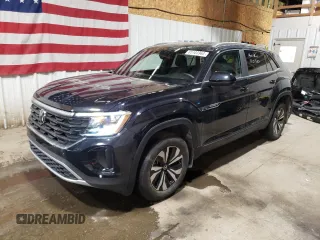 2024 Volkswagen Atlas SE with VIN 1V2LE2CA7RC202200, listed as a Copart auction lot 85103964 with 1,894 mi miles and Salvage title. Bid and sale history available at DreamBid. Image 1.