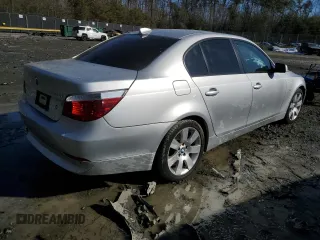 2006 BMW 5 Series 530xi with VIN WBANF73556CU19776, listed as a Copart auction lot 41845545 with Not Provided miles and Salvage Title. Bid and sale history available at DreamBid. Image 3.