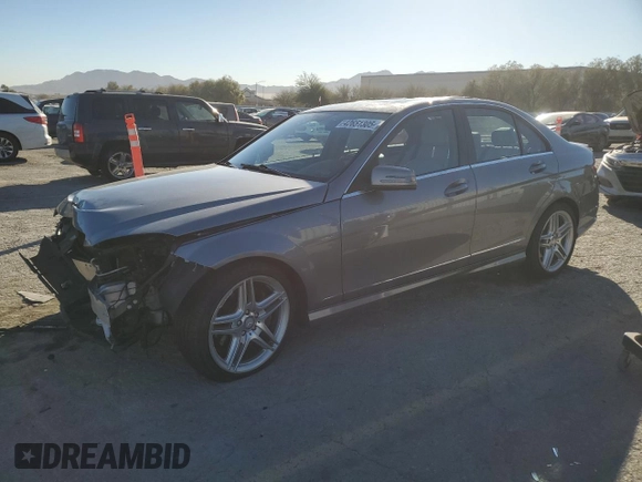 2011 Mercedes-Benz C 350 Sport with VIN WDDGF5GB1BR168865, listed as a Copart auction lot 42651305 with 54,528 mi miles and Salvage title. Bid and sale history available at DreamBid. Image 1.