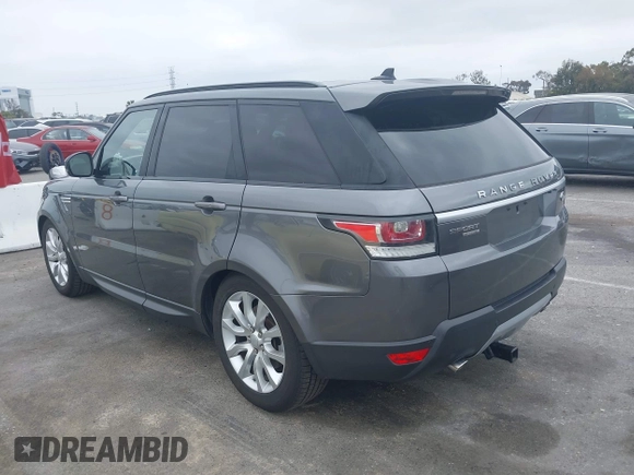 2016 Land Rover Range Rover Sport HSE with VIN SALWR2KF3GA659703, listed as a IAAI auction lot 42190173 with 128,735 mi miles and . Bid and sale history available at DreamBid. Image 3.
