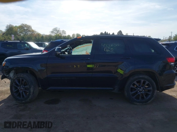 2018 Jeep Grand Cherokee Overland with VIN 1C4RJFCT1JC314558, listed as a IAAI auction lot 42206305 with 83,570 mi miles and . Bid and sale history available at DreamBid. Image 15.