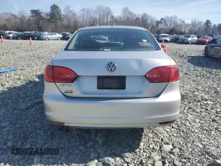 2014 Volkswagen Jetta Sedan S with VIN 3VW1K7AJ5EM367069, listed as a Copart auction lot 45405855 with 257,494 mi miles and Salvage Title. Bid and sale history available at carsss.com. Image 6.