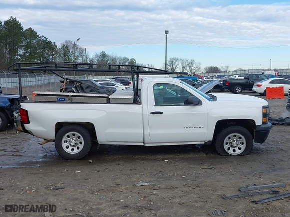 2015 Chevrolet Silverado 1500 Work Truck with VIN 1GCNCPEC1FZ402817, listed as a IAAI auction lot 41209001 with 200,234 mi miles. Bid and sale history available at carsss.com. Image 13.