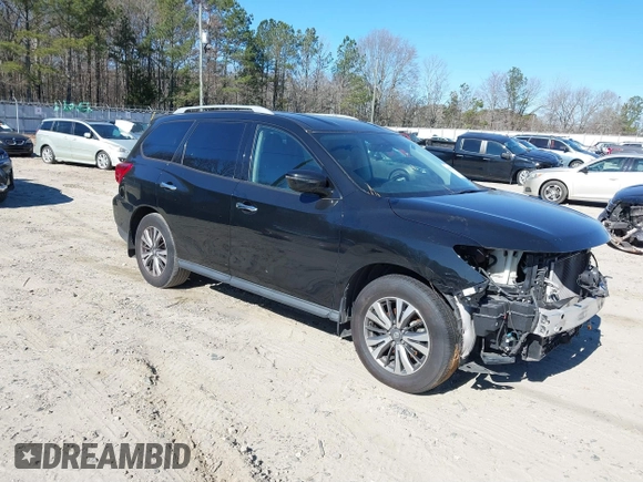 2017 Nissan Pathfinder S with VIN 5N1DR2MN6HC621290, listed as a IAAI auction lot 41691799 with 166,996 mi miles and . Bid and sale history available at DreamBid. Image 1.