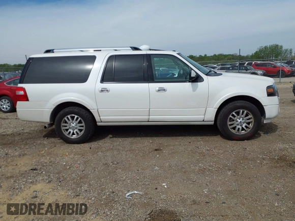 2014 Ford Expedition EL Limited with VIN 1FMJK1K57EEF33644, listed as a IAAI auction lot 42145706 with 158,631 mi miles. Bid and sale history available at carsss.com. Image 13.