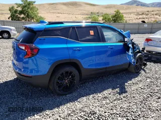 2024 GMC Terrain SLE with VIN 3GKALTEGXRL270165, listed as a Copart auction lot 64284414 with Not provided miles and Salvage title. Bid and sale history available at DreamBid. Image 3.