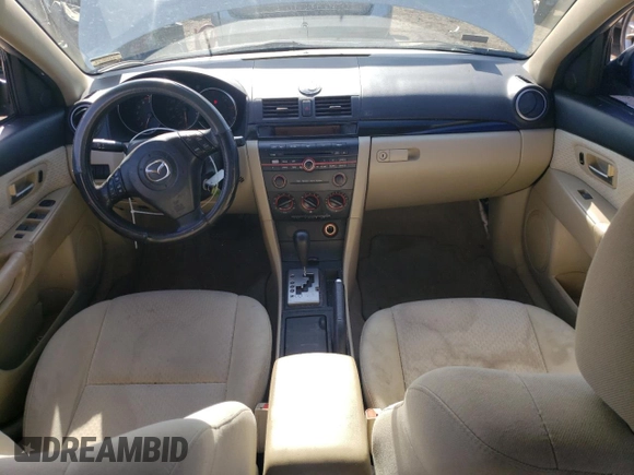 2006 Mazda Mazda3 i with VIN JM1BK12G461447050, listed as a Copart auction lot 53802275 with 161,754 mi miles and Salvage Title. Bid and sale history available at carsss.com. Image 8.