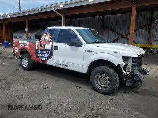 2014 Ford F-150 XL z VIN 1FTEX1EM6EKE25592, wystawiony jako Copart lot #55648365 z przebiegiem 105 736 mil mil oraz Szkoda całkowita • Salvage title. Historia ofert i sprzedaży dostępna na DreamBid. Obrazek 4.