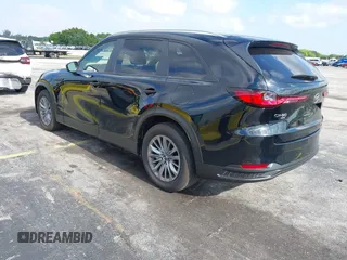 2024 Mazda CX-90 3.3 Turbo Select with VIN JM3KKAHD3R1120566, listed as a IAAI auction lot 42143751 with 5,287 mi miles. Bid and sale history available at carsss.com. Image 3.