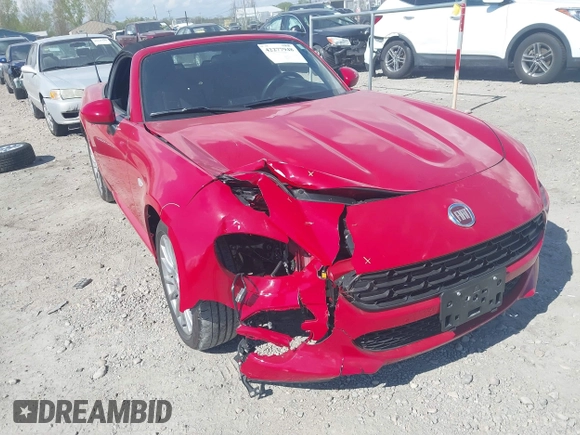 2017 FIAT 124 Spider Lusso z VIN JC1NFAEK3H0128181, wystawiony jako IAAI lot #42277948 z przebiegiem 15 668 mil mil oraz . Historia ofert i sprzedaży dostępna na DreamBid. Obrazek 6.