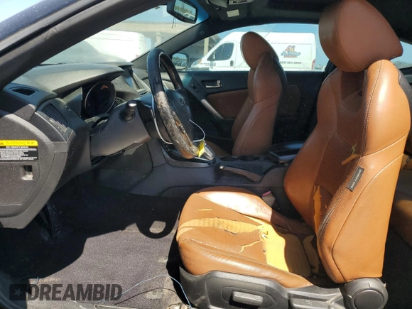 2013 Hyundai Genesis Coupe Track with VIN KMHHU6KJ2DU097275, listed as a Copart auction lot 53036495 with 259,808 mi miles and Clean title. Bid and sale history available at DreamBid. Image 7.
