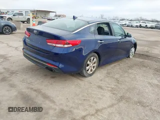 2018 Kia Optima S with VIN 5XXGT4L33JG214404, listed as a IAAI auction lot 41517699 with 91,740 mi miles and . Bid and sale history available at DreamBid. Image 4.
