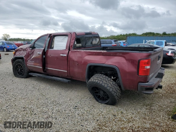 2015 GMC Sierra 2500HD Denali z VIN 1GT120E81FF157605, wystawiony jako Copart lot #48822405 z przebiegiem 135 338 mil mil oraz Szkoda całkowita • Salvage title. Historia ofert i sprzedaży dostępna na DreamBid. Obrazek 2.