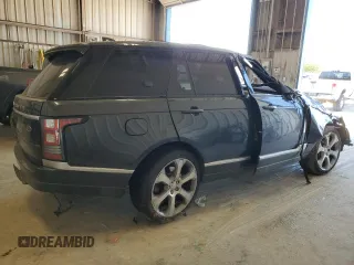 2017 Land Rover Range Rover с VIN SALGS2FE3HA324579, выставлен на аукционе Copart как лот 56676585 с пробегом Не указан миль и Списание • Salvage title. История ставок и продаж доступна на DreamBid. Изображение 3.