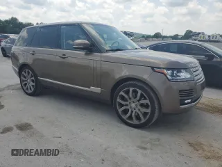 2014 Land Rover Range Rover Supercharged with VIN SALGS2TF7EA162268, listed as a Copart auction lot 57356915 with 101,164 mi miles and Salvage title. Bid and sale history available at DreamBid. Image 4.