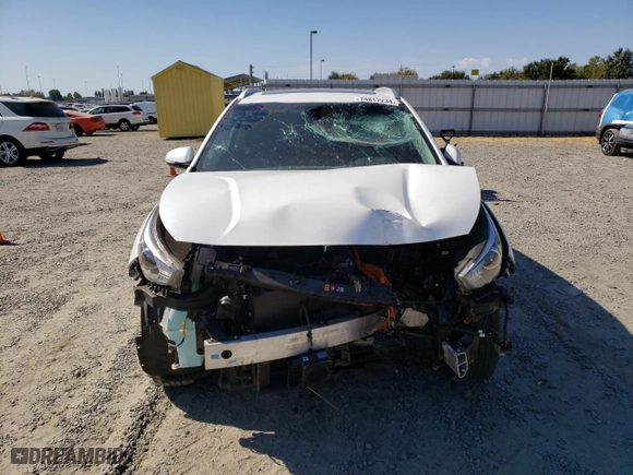 2020 Kia Niro EV EX Premium with VIN KNDCE3LG8L5053061, listed as a Copart auction lot 74817234 with 44,057 mi miles and Salvage Title. Bid and sale history available at carsss.com. Image 5.