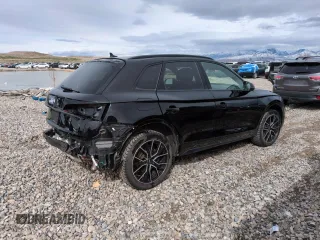 2021 Audi SQ5 Prestige z VIN WA1C4AFY4M2029302, wystawiony jako Copart lot #49457745 z przebiegiem 33 949 mil mil oraz Szkoda całkowita • Salvage title. Historia ofert i sprzedaży dostępna na DreamBid. Obrazek 3.