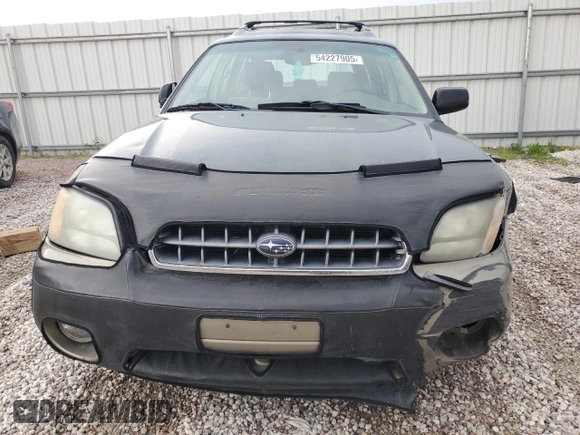 2003 Subaru Legacy Outback with VIN 4S3BH675437644747, listed as a Copart auction lot 54227905 with 199,281 mi miles and Salvage title. Bid and sale history available at DreamBid. Image 5.