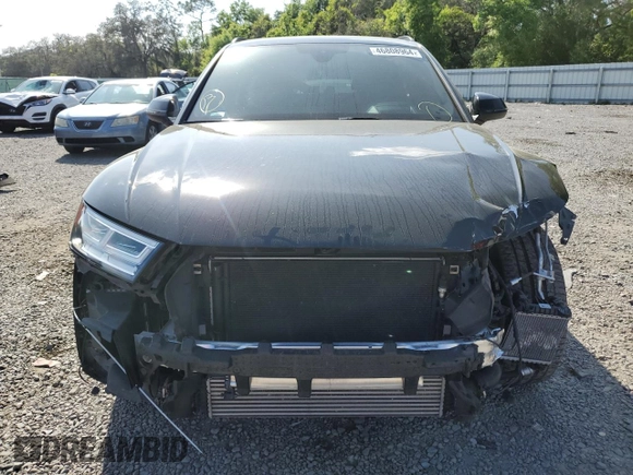 2020 Audi SQ5 Prestige with VIN WA1C4AFY5L2083058, listed as a Copart auction lot 46808964 with 40,100 mi miles and . Bid and sale history available at DreamBid. Image 5.