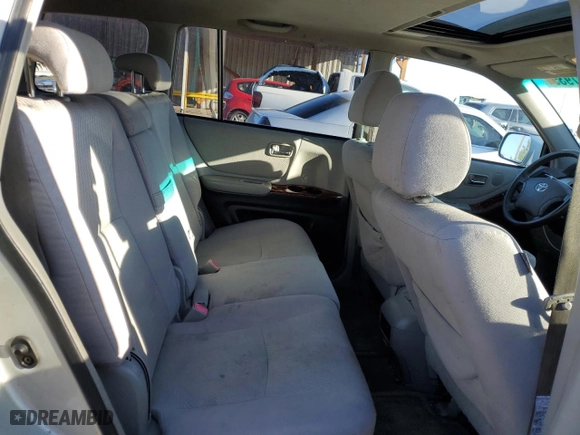 2004 Toyota Highlander with VIN JTEDP21A040006172, listed as a Copart auction lot 48407935 with 128,292 mi miles and Salvage Title. Bid and sale history available at carsss.com. Image 10.