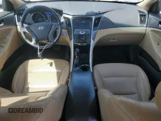 2013 Hyundai Sonata with VIN KMHEC4A4XDA085186, listed as a Copart auction lot 54975385 with 129,053 mi miles and Clean Title. Bid and sale history available at carsss.com. Image 8.