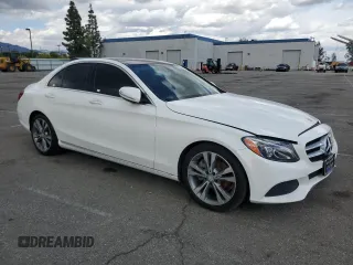 2015 Mercedes-Benz C-Class C 300 with VIN 55SWF4JB5FU064947, listed as a Copart auction lot 51788075 with 69,378 mi miles and Salvage Title. Bid and sale history available at carsss.com. Image 4.