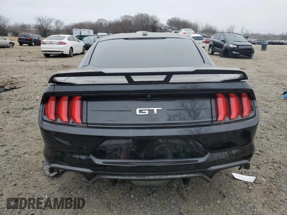 2019 Ford Mustang GT with VIN 1FA6P8CF7K5200700, listed as a Copart auction lot 49161445 with 20,934 mi miles and Salvage Title. Bid and sale history available at carsss.com. Image 6.