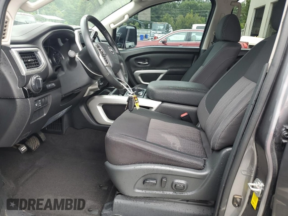 2024 Nissan Titan Pro-4X with VIN 1N6AA1ED3RN102361, listed as a Copart auction lot 59293745 with 16,538 mi miles and Salvage title. Bid and sale history available at DreamBid. Image 7.